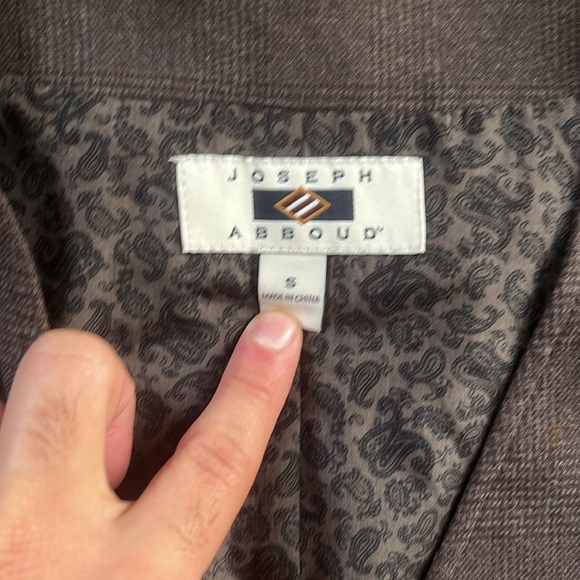 Joseph Abboud men’s brown vest small - Picture 2 of 2